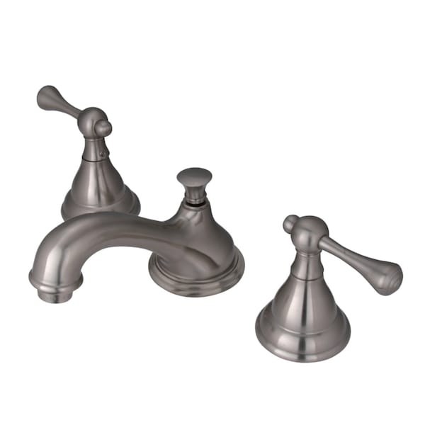 KS5568BL 8" Widespread Bathroom Faucet, Brushed Nickel